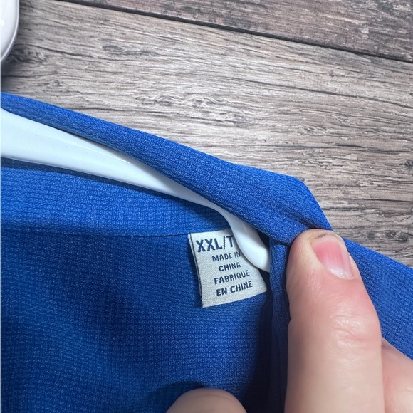 Tommy Bahama Royal Blue Casual Button Down Shirt - Picture 4 of 5